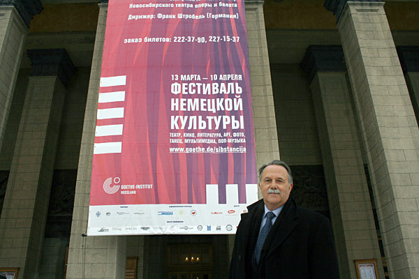 Der Präsident des Goethe-Instituts, Klaus-Dieter Lehmann...