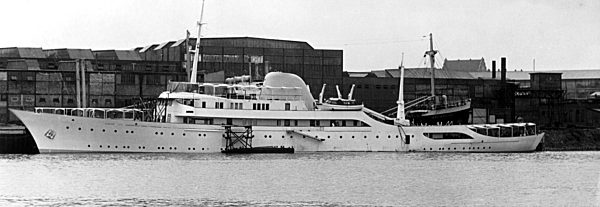 Onassis-Luxusjacht "Christina"