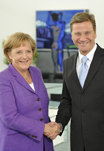 Angela Merkel, German Chancellor and leader of the conservative Christian...