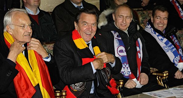 Former German Chancellor, chairman of the Nord Stream shareholders and board...