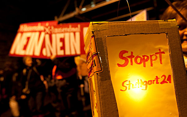 Demonstration gegen Stuttgart 21