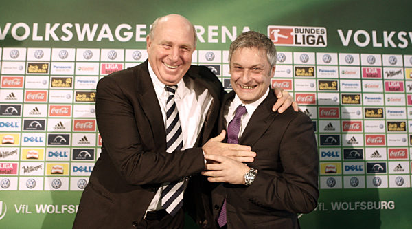 Dieter Hoeneß Manager bei VFL Wolfsburg