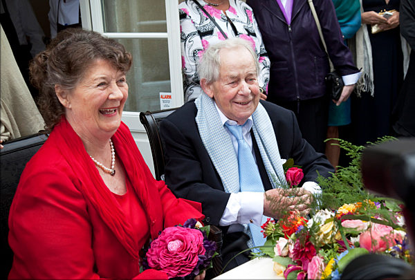 Siegfried Lenz heiratet in Dänemark langjährige Nachbarin