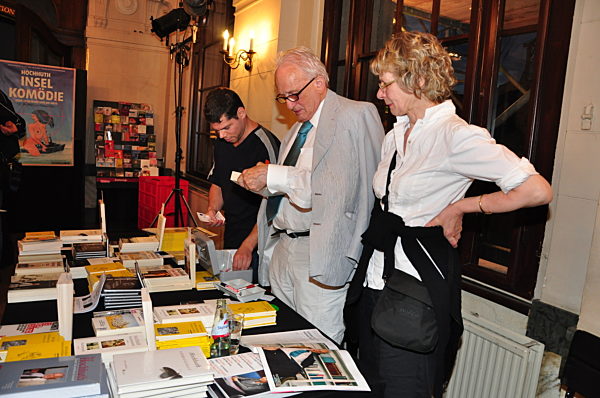 Rolf Hochhuth und Frau Johanna