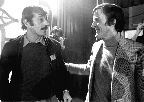 Gerhard Schröder zum neuen Vorsitzenden der Jusos gewählt - 1978