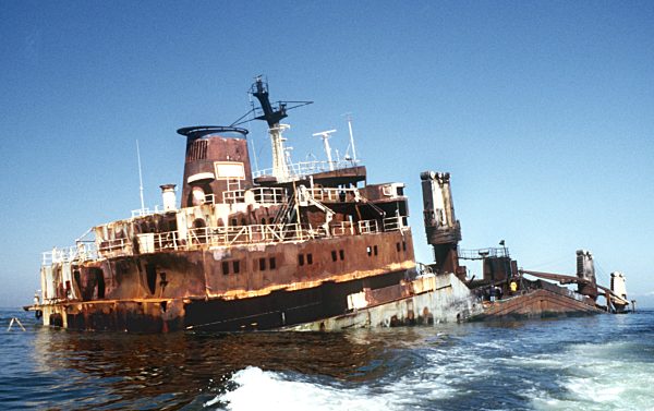 Wrack der «Pallas» geht auf die letzte Reise