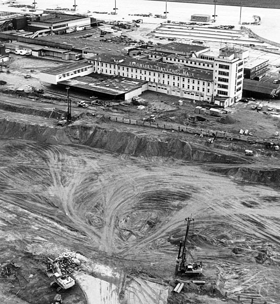 Frankfurter Flughafen - Altes Fluggastterminal 1989