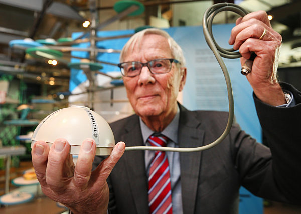 Erste Computermaus im Museum