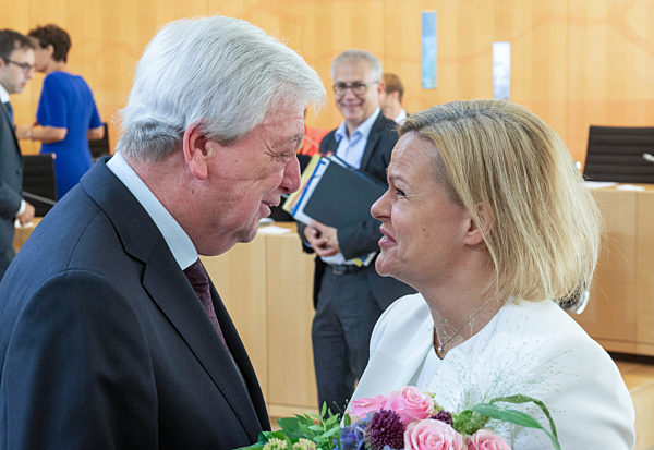 Nancy Faeser ist neu SPD-Fraktionschefin in Hessen