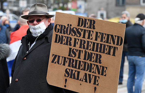 «Querdenken»-Demo in Dortmund