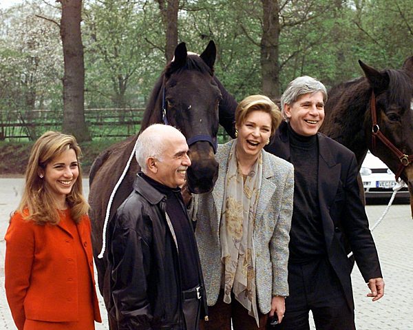 König Husseins letzter Besuch in Deutschland