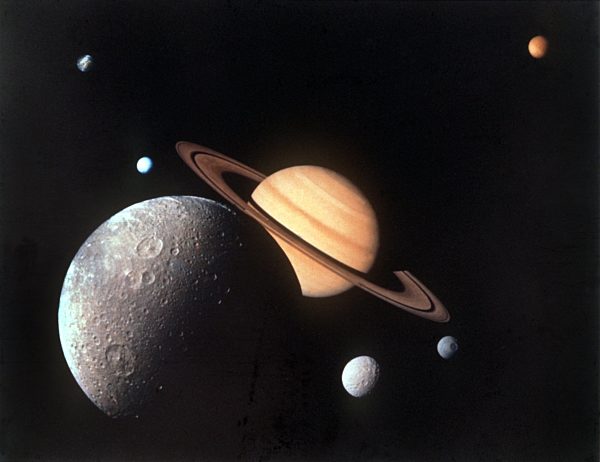 System des Planeten Saturn