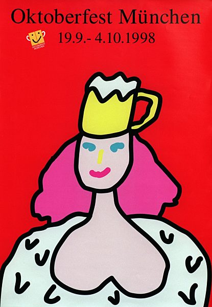 Oktoberfest Wiesn-Plakat 1998