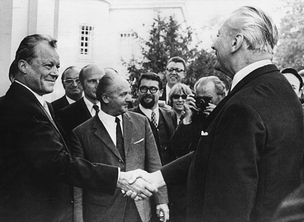 Willy Brandt new German Chancellor