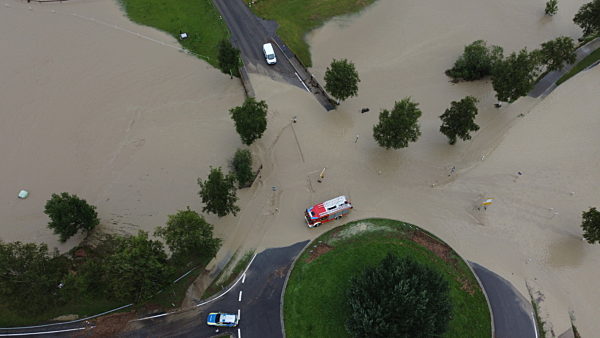 Hochwasser Oberallgäu