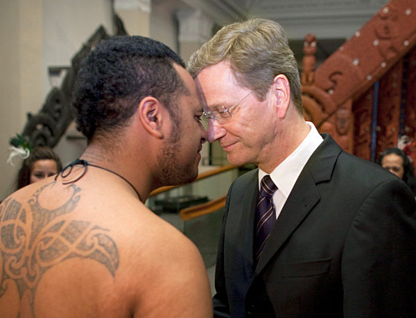 Westerwelle in Neuseeland