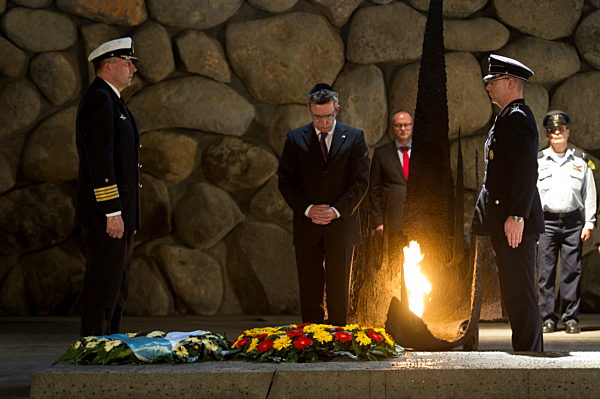 Verteidigungsminister de Maiziere besucht Israel