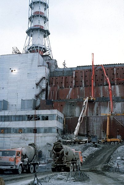 Erhöhte Neutronen-Aktivität im Tschernobyl-Sarkophag