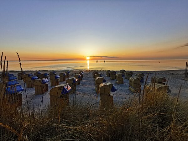 Sonnenaufgang an der Ostsee