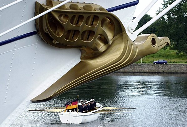 Galionsfigur Albatros der Gorch Fock