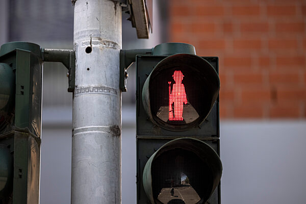 In Mönchengladbach gibt es jetzt Schützen-Ampelmännchen