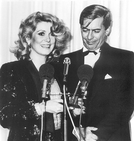 Mario Vargas Llosa und Catherine Deneuve