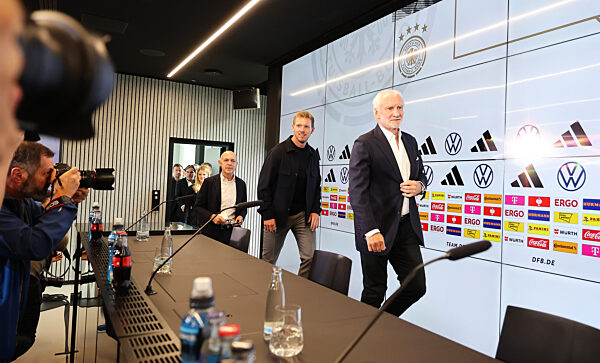 Pressekonferenz nach DFB-Präsidiumssitzung