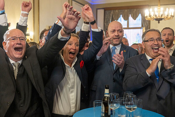 Landtagswahl Hessen - Wahlparty AfD