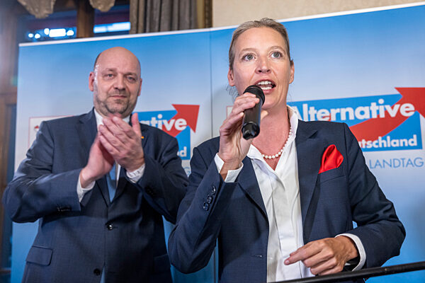 Landtagswahl Hessen - Wahlparty AfD