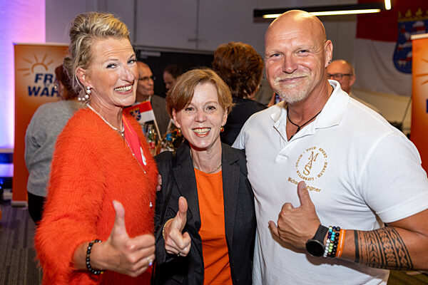 Landtagswahl Hessen - Wahlparty Freie Wähler