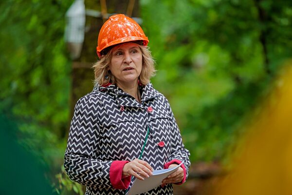 Exkursion zur FAWF im Lennebergwald