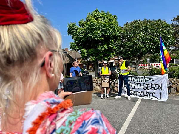 Nach Rassismus-Eklat - Mahnwache auf Sylt