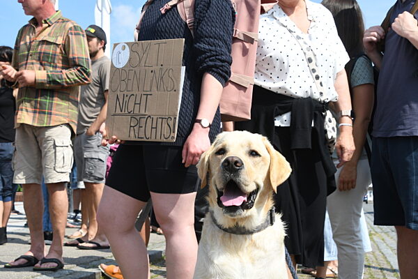 Nach Rassismus-Eklat - Mahnwache auf Sylt
