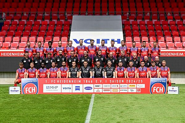 Fußball: Bundesliga, Fototermin 1. FC Heidenheim