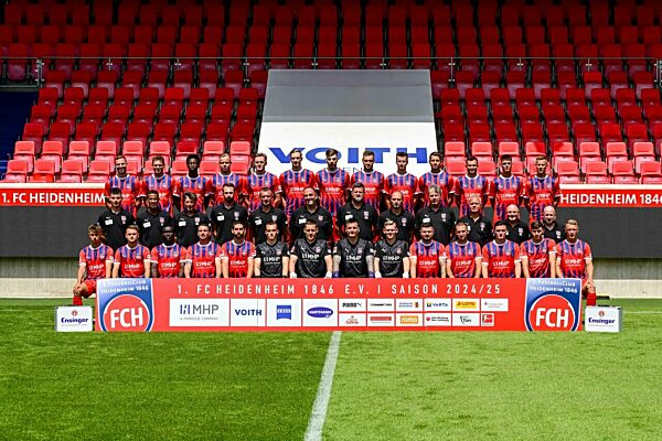Fußball: Bundesliga, Fototermin 1. FC Heidenheim