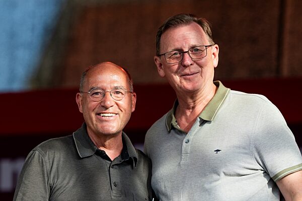 Wahlkampfabschluss Linke Thüringen