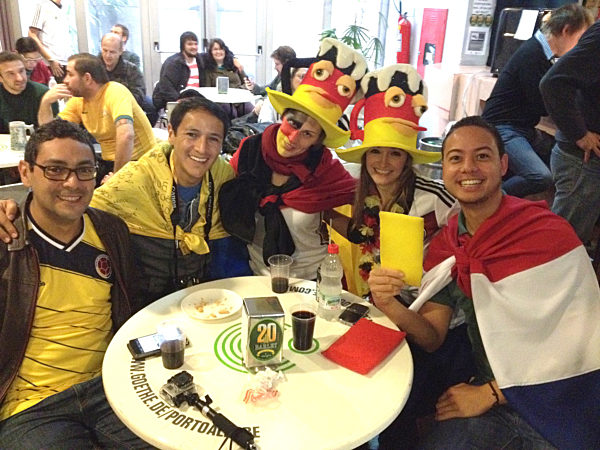 World Cup 2014 - Fans im Goethe-Institut