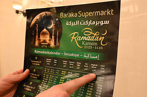 Vor dem muslimischen Fastenmonat Ramadan - Berlin