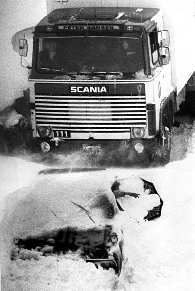 Erneutes Schneechaos in Norddeutschland 1979