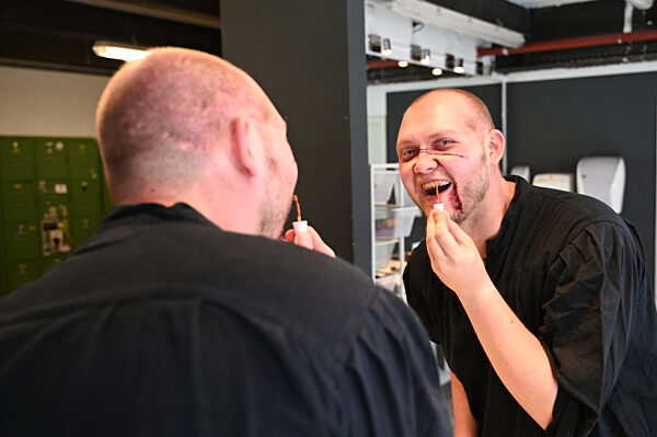 Schauspieler im Hamburg Dungeon