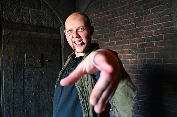 Schauspieler im Hamburg Dungeon