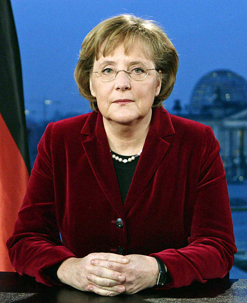 Bundeskanzlerin Angela Merkel hält Neujahrsansprache