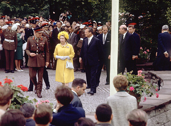 Königin Elizabeth II. - Staatsbesuch in Deutschland 1965 - Berlin