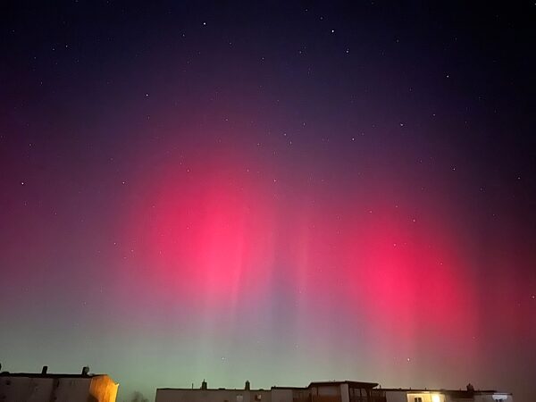 Polarlichter über Schwerin