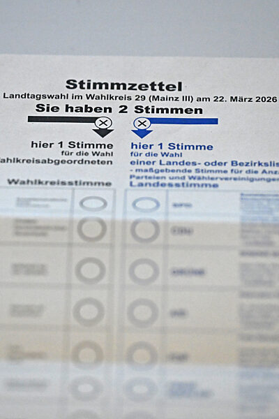 Briefwahl bei der Landtagswahl in Rheinland-Pfalz