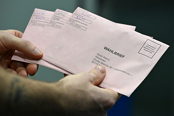 Briefwahl bei der Landtagswahl in Rheinland-Pfalz