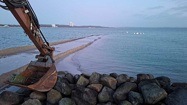Buckelwal an Ostsee-Sandbank nicht mehr zu sehen