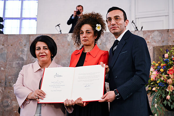 Verleihung Europäischer Paulskirchenpreis für Demokratie