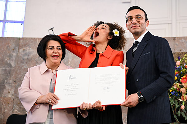 Verleihung Europäischer Paulskirchenpreis für Demokratie