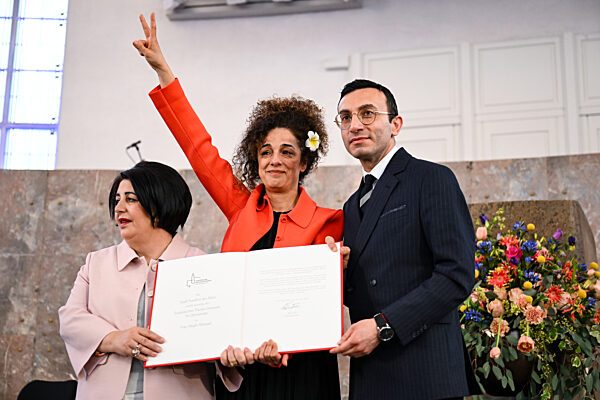 Verleihung Europäischer Paulskirchenpreis für Demokratie